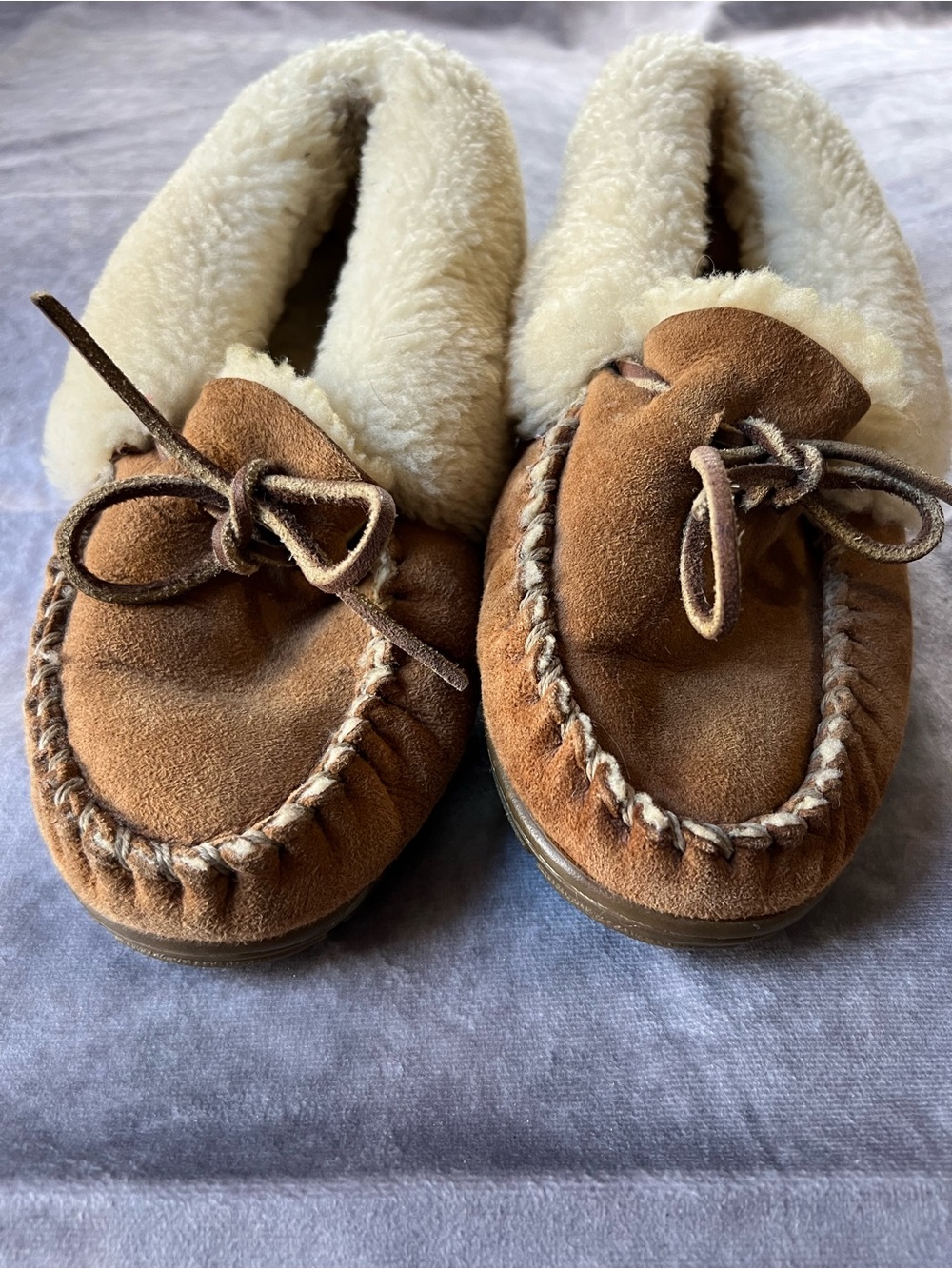 LLBean wicked good moccasin slippers - Picture 3 of 8